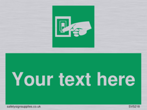 Custom Light Switch Sign