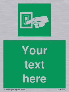 Custom Light Switch Sign