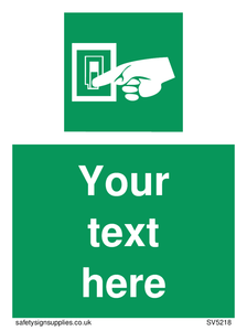 Custom Light Switch Sign 