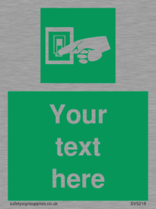 Custom Light Switch Sign