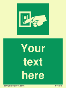 Custom Light Switch Sign