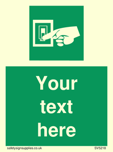 Custom Light Switch Sign