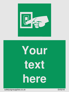 Custom Light Switch Sign