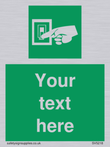 Custom Light Switch Sign