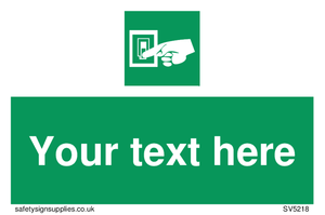 Custom Light Switch Sign