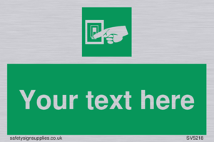 Custom Light Switch Sign