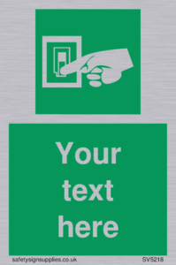 Custom Light Switch Sign