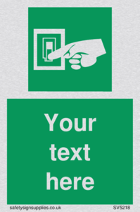 Custom Light Switch Sign