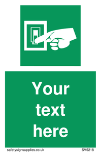 Custom Light Switch Sign 