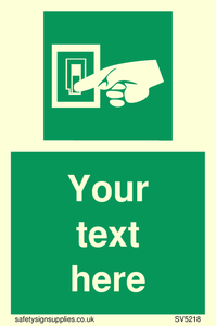 Custom Light Switch Sign