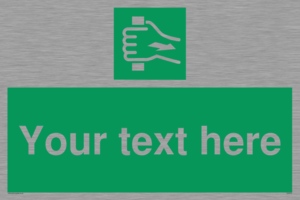 Custom Pull Bar Sign