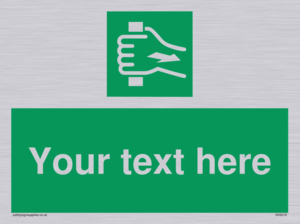 Custom Pull Bar Sign