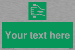 Custom Pull Bar Sign