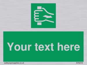 Custom Pull Bar Sign