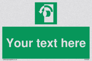 Custom Turn Anti-Clockwise Sign