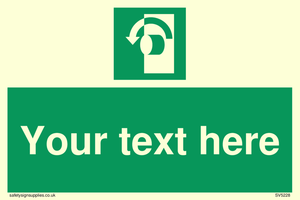 Custom Turn Anti-Clockwise Sign