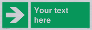Custom Arrow Right Sign