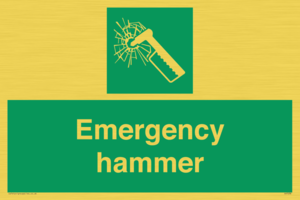 Emergency hammer