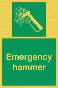 Emergency hammer
