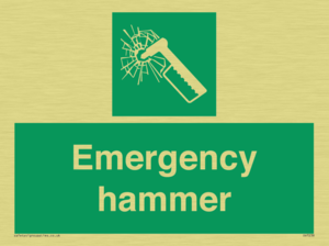 Emergency hammer