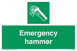 Emergency hammer