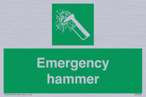 Emergency hammer