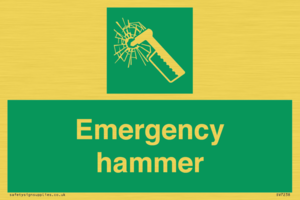 Emergency hammer