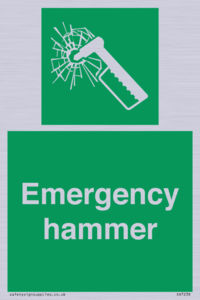 Emergency hammer