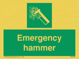 Emergency hammer