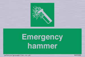 Emergency hammer