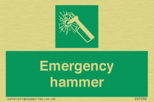 Emergency hammer