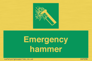 Emergency hammer