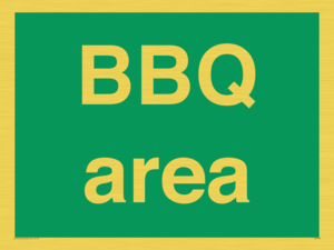 BBQ area