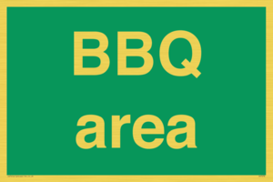 BBQ area