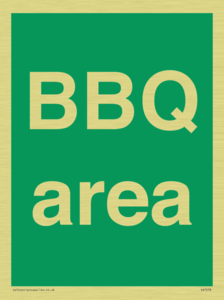 BBQ area