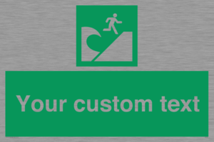 Custom Safe Condition Tsunami evacuation area
