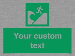 Custom Safe Condition Tsunami evacuation area