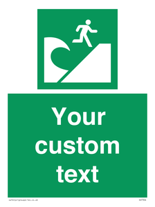 Custom Safe Condition Tsunami evacuation area