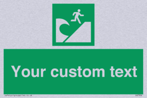 Custom Safe Condition Tsunami evacuation area