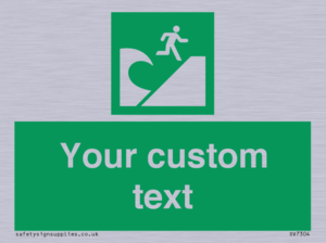 Custom Safe Condition Tsunami evacuation area