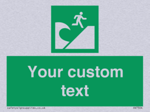 Custom Safe Condition Tsunami evacuation area