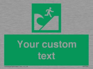 Custom Safe Condition Tsunami evacuation area