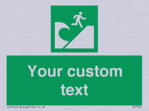 Custom Safe Condition Tsunami evacuation area