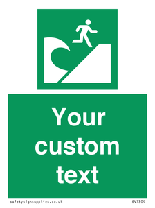 Custom Safe Condition Tsunami evacuation area