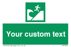 Custom Safe Condition Tsunami evacuation area