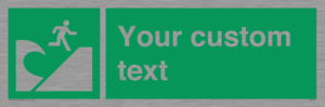Custom Safe Condition Tsunami evacuation area