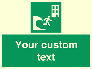 Custom Safe Condition Tsunami evacuation building