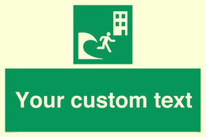 Custom Safe Condition Tsunami evacuation building