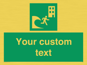 Custom Safe Condition Tsunami evacuation building