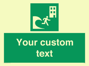 Custom Safe Condition Tsunami evacuation building